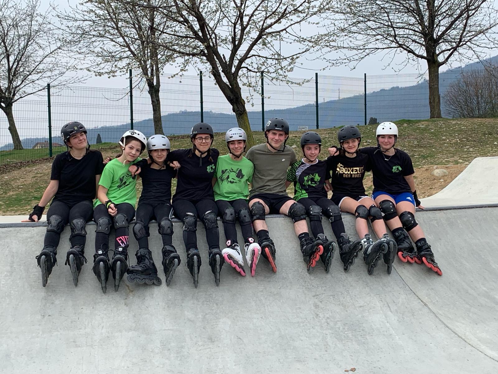 I nostri ragazzi in allenamento in esterno