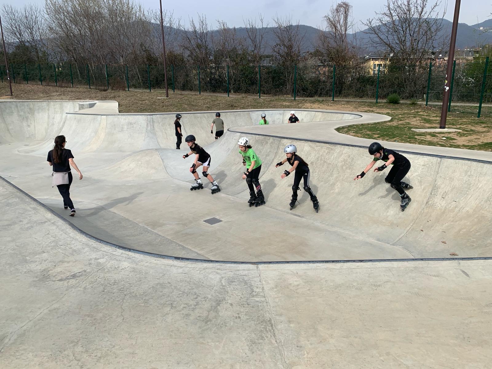I nostri ragazzi in allenamento in esterno