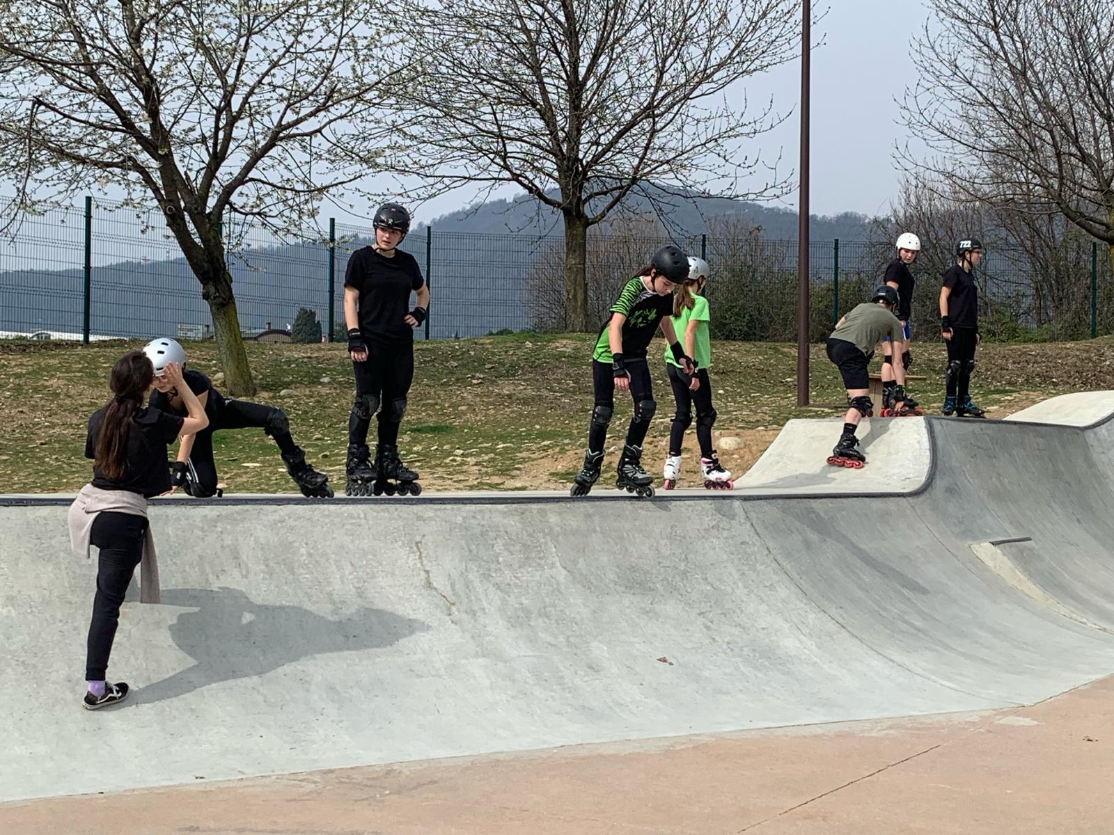 I nostri ragazzi in allenamento in esterno
